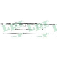 LINKA HAMULCA POSTOJOWEGO PBC468508LPR