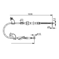 LINKA HAMULCA POSTOJOWEGO PBC565893BO