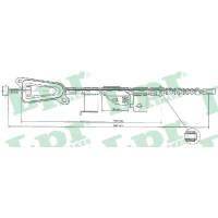 LINKA HAMULCA POSTOJOWEGO PBC620472LPR