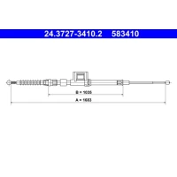 LINKA HAMULCA POSTOJOWEGO PBC760730AT