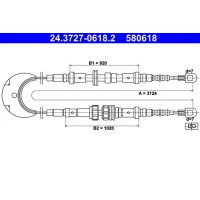 LINKA HAMULCA POSTOJOWEGO PBC860198AT