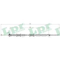 LINKA HAMULCA POSTOJOWEGO PBC868526LPR