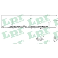 LINKA HAMULCA POSTOJOWEGO PBC883350LPR