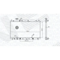 CHŁODNICA RA585091MM