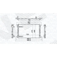 CHŁODNICA RA708813MM