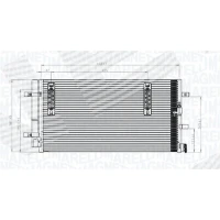 CHŁODNICA KLIMATYZACJI RC260188MM