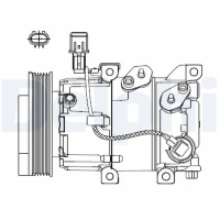 SPRĘŻARKA KLIMATYZACJI RCC286872DH