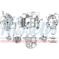 SPRĘŻARKA KLIMATYZACJI RCC293934NS