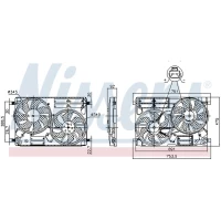 DYFUZOR SAMOCHODOWY RD646742NS