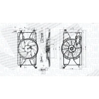 DYFUZOR SAMOCHODOWY RD880154MM