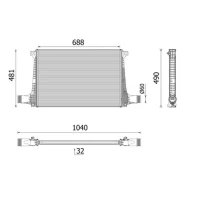 Intercoolery RI077932MH