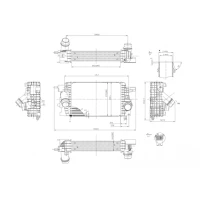 Intercoolery RI407501HRT