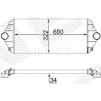 Intercoolery RI800798MH