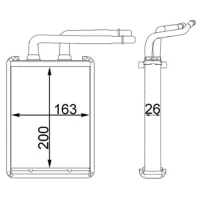 NAGRZEWNICA RP483359MH