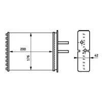 NAGRZEWNICA RP857301MH