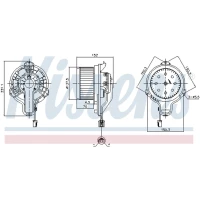 WENTYLATOR NAGRZEWNICY RPV253097NS