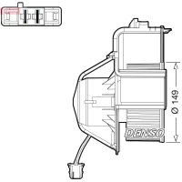 WENTYLATOR NAGRZEWNICY RPV512002DS