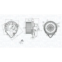 WENTYLATOR NAGRZEWNICY RPV516647MM