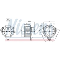 WENTYLATOR NAGRZEWNICY RPV671949NS
