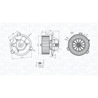 WENTYLATOR NAGRZEWNICY RPV926876MM