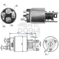 WŁĄCZNIK ELEKTROMAGNETYCZNY ROZRUSZNIKA SMS303895MD