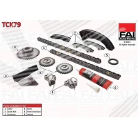 KOMPLET  ŁAŃCUCHA ROZRZĄDU TCK174485FA