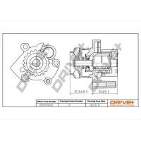 POMPA WODNA WP093058DRV