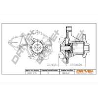 POMPA WODNA WP659992DRV