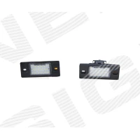 Oświetlenie LED tablicy rejestracyjnej ZVWEP27